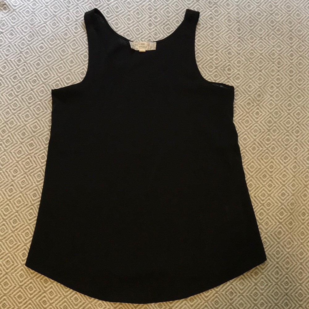 Pink Republic Black Tank-top Blouse